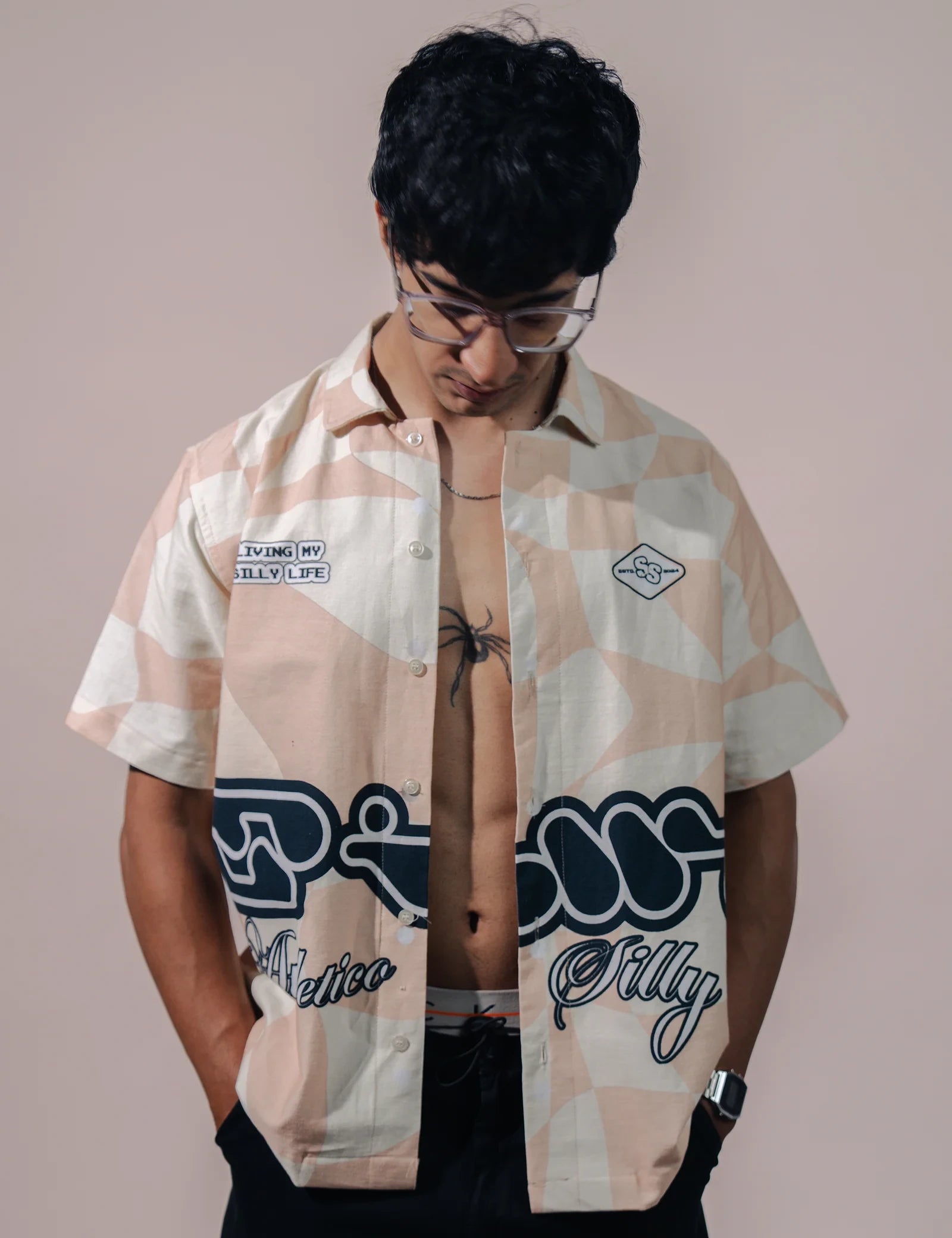 JERSEY BEIGE SHIRT
