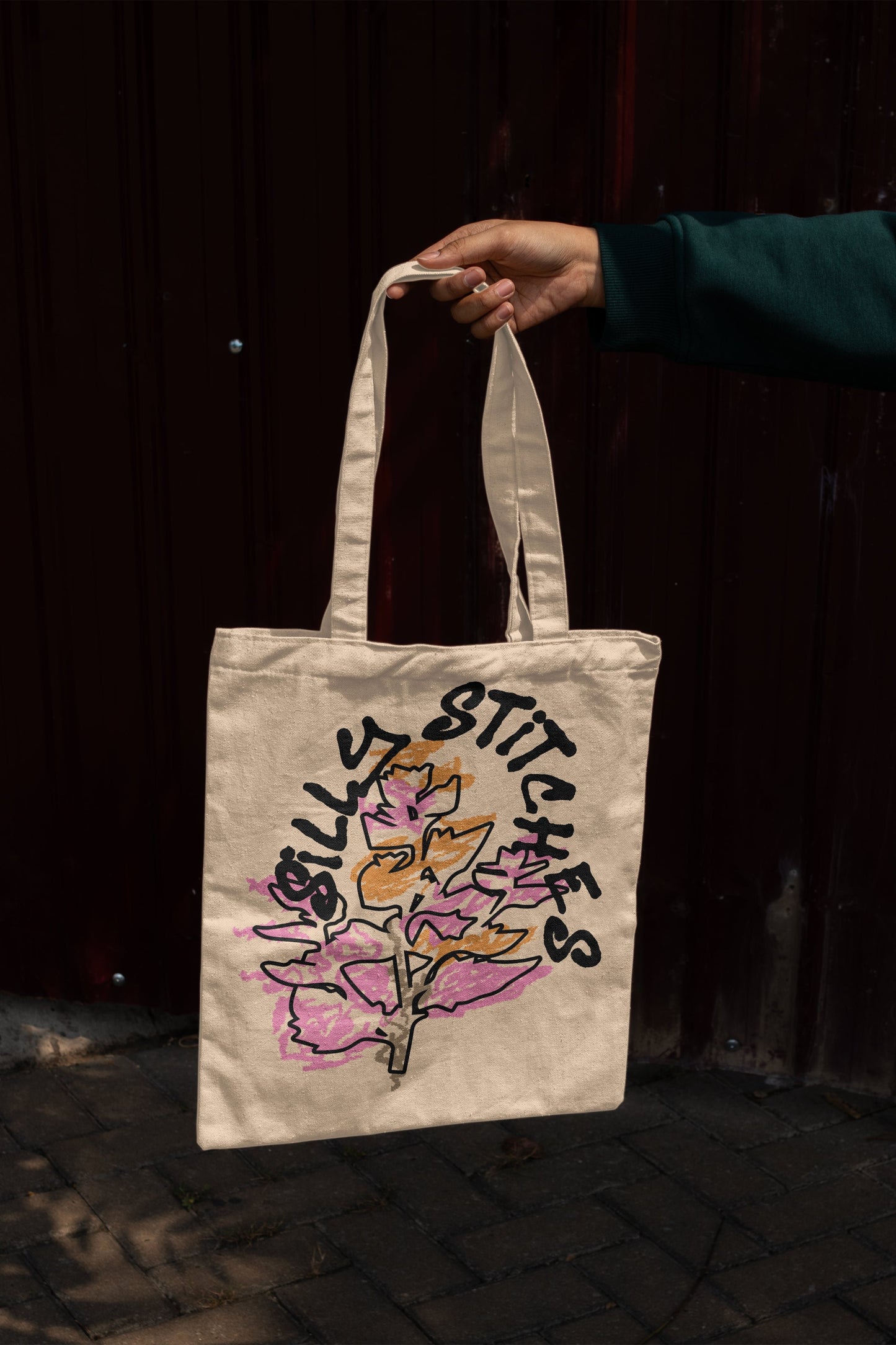 SHE LIKES FLOWERS TOTE