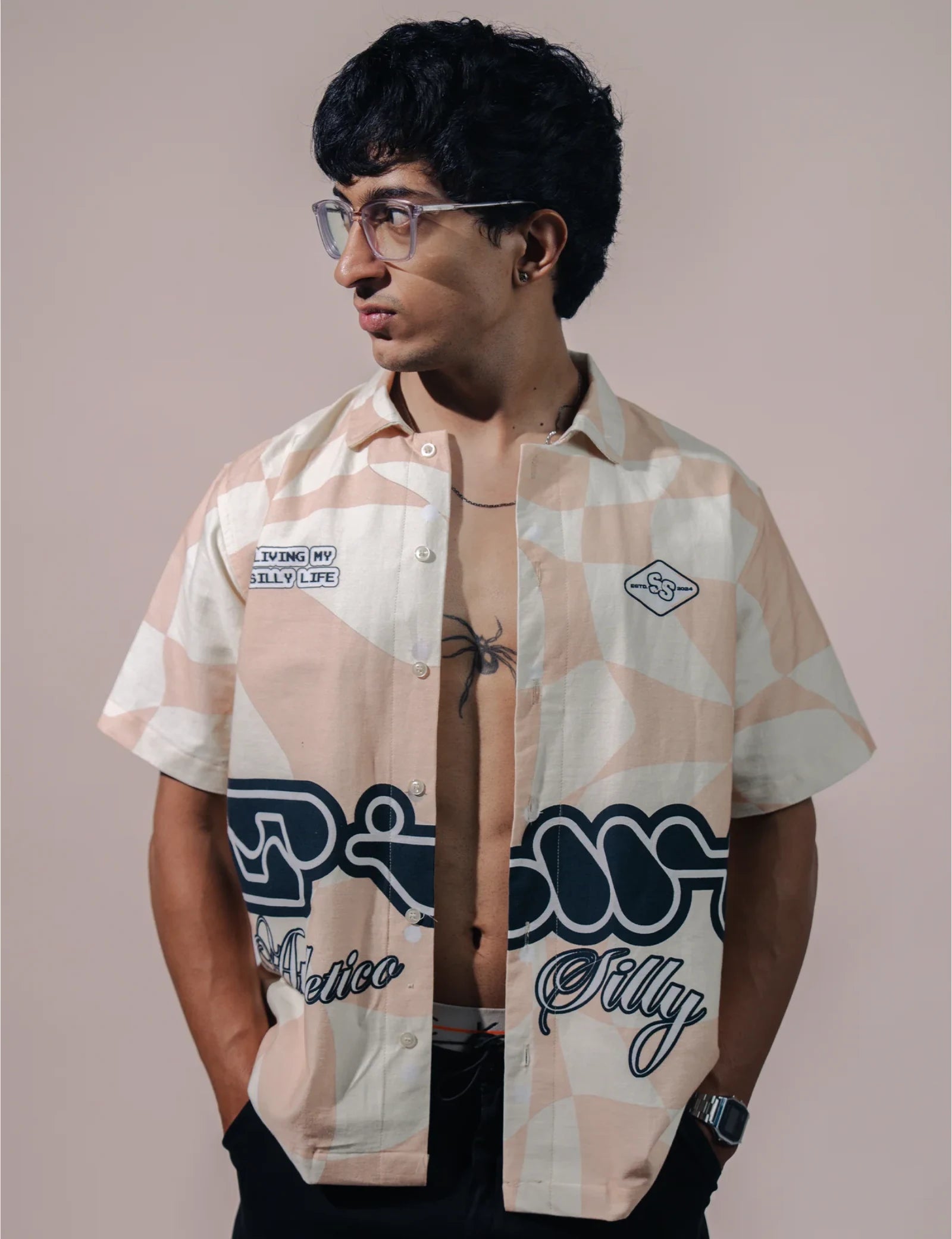 JERSEY BEIGE SHIRT