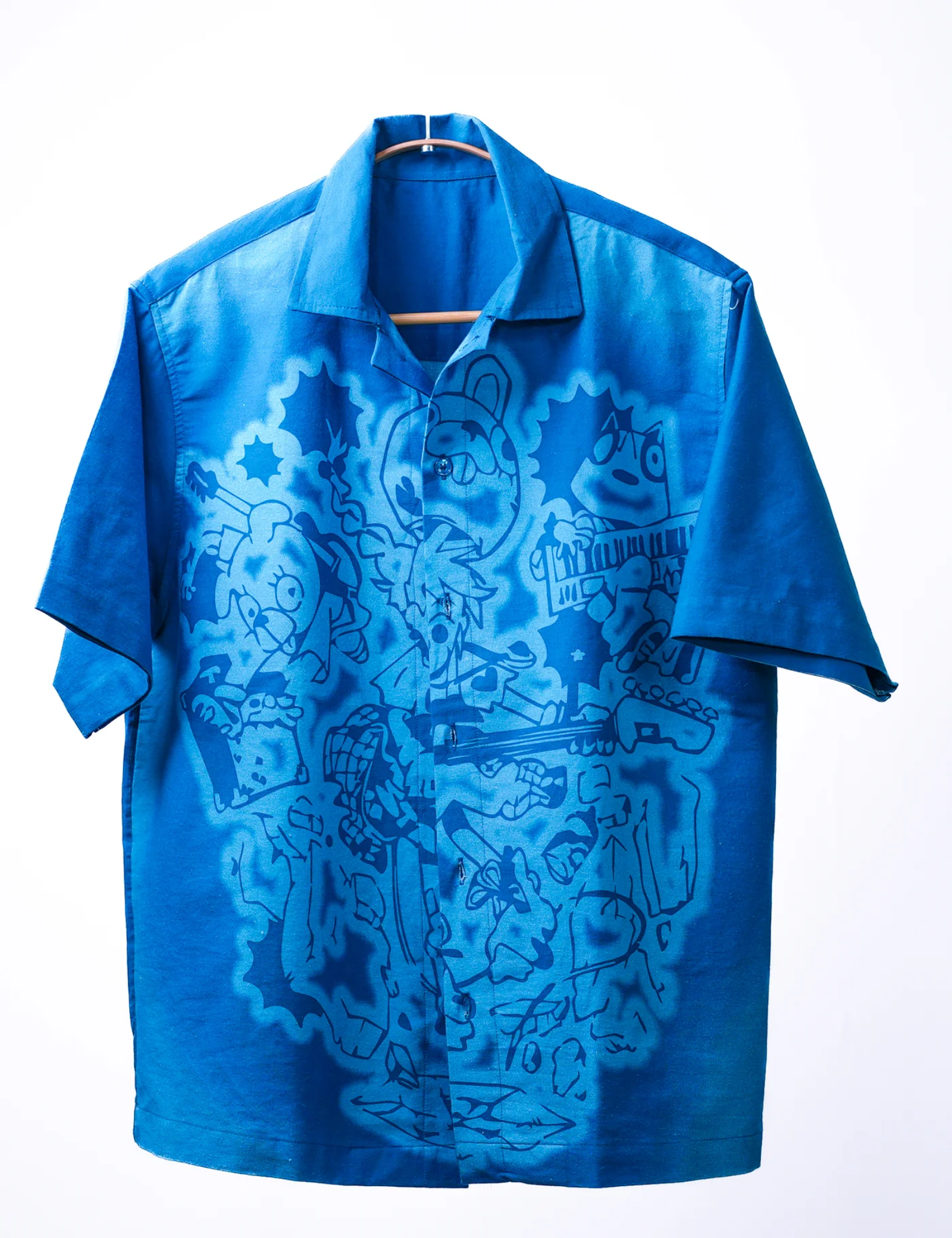 SILLY SAVANTS BLUE SHIRT