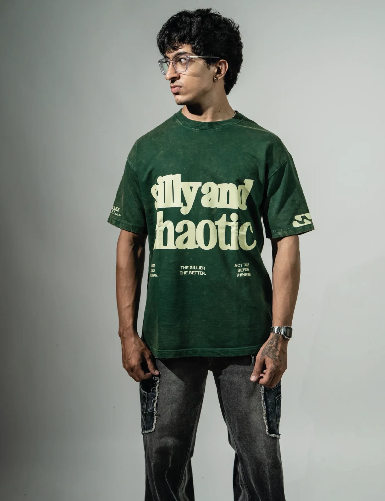 SILLY & CHAOTIC GREEN T-Shirt
